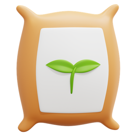 Bolsa de fertilizantes  3D Icon