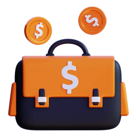 Bolsa financeira  3D Icon