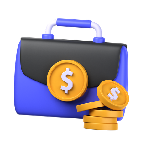 Bolsa financeira  3D Icon