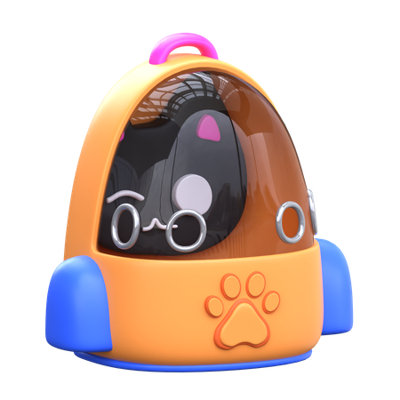 Bolsa de gato  3D Icon