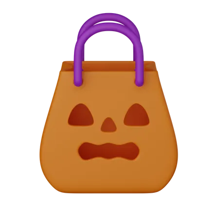 Bolsa de halloween  3D Icon