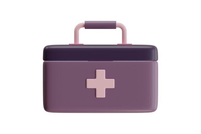 Bolsa medica  3D Icon