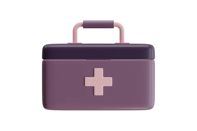 Bolsa medica  3D Icon