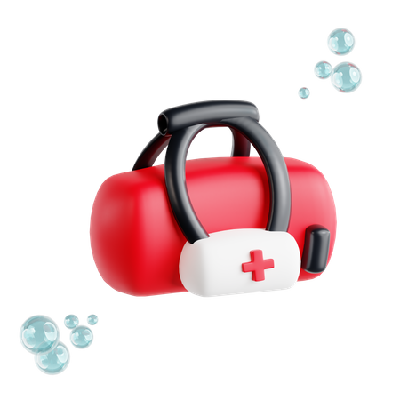 Bolsa médica  3D Icon