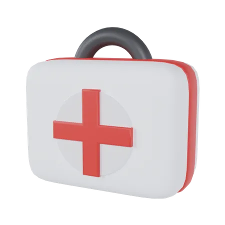 Bolsa médica  3D Icon