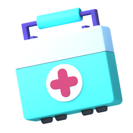 Bolsa médica  3D Icon