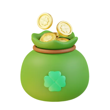 Bolsa de monedas  3D Icon