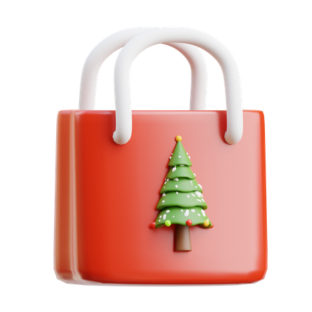 Bolsa de navidad  3D Icon