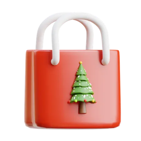 Bolsa de navidad  3D Icon