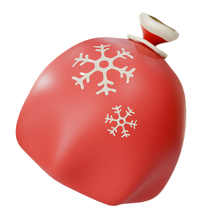 Bolsa de navidad  3D Icon