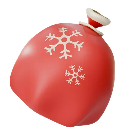 Bolsa de navidad  3D Icon