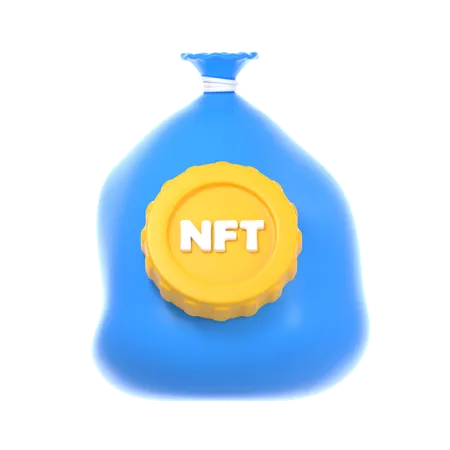 Saco nft  3D Icon