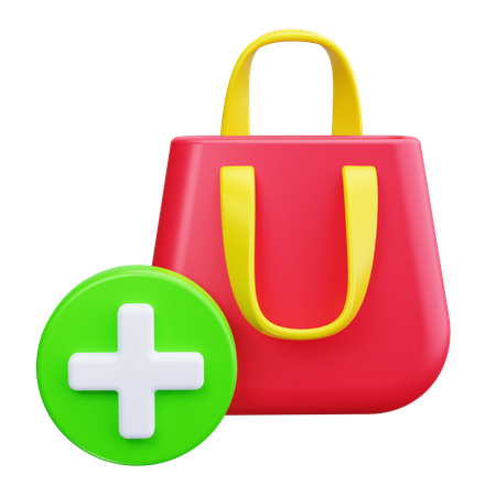 Nueva bolsa  3D Icon