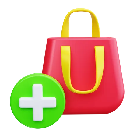 Nueva bolsa  3D Icon