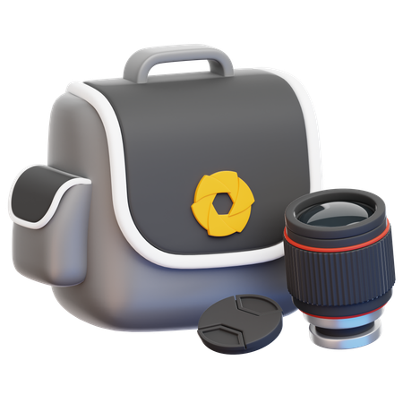 Bolsa da Camera  3D Icon