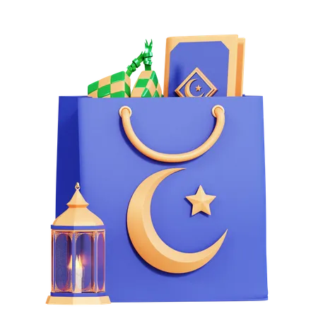 Icono 3 D De Ramadan Kareem 3D Icon