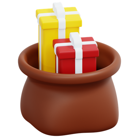 Bolsa de regalo  3D Icon