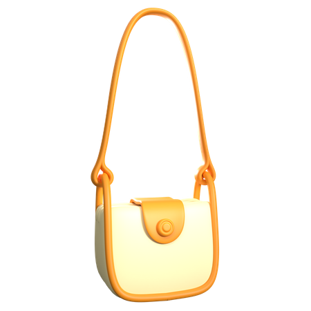 Bolsa tipo estilingue feminina  3D Icon