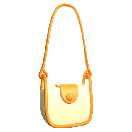 Bolsa tipo estilingue feminina  3D Icon