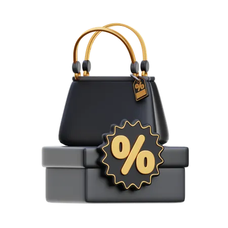 Venda de bolsa tipo estilingue  3D Icon