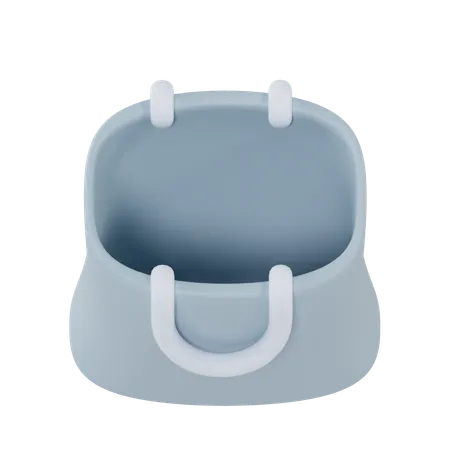 Bolsa vacía  3D Icon