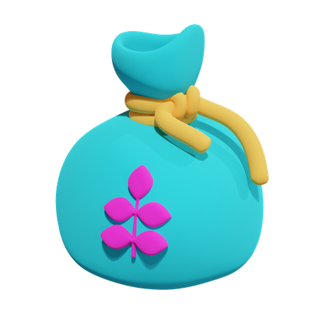 Bolsa de zakat  3D Icon