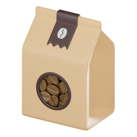 Bolsas de cafe  3D Icon