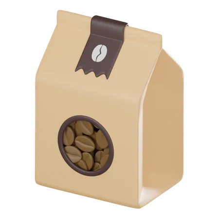 Bolsas de cafe  3D Icon