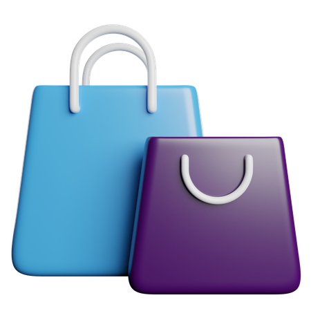 Bolsas de compra  3D Icon