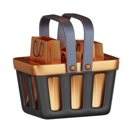 Bolsas de compra  3D Icon