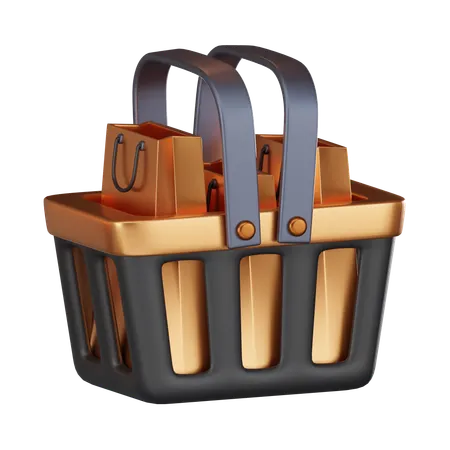 Bolsas de compra  3D Icon