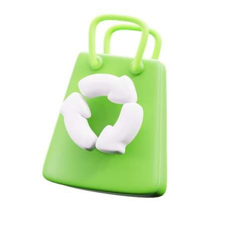 Bolsas de papel  3D Icon