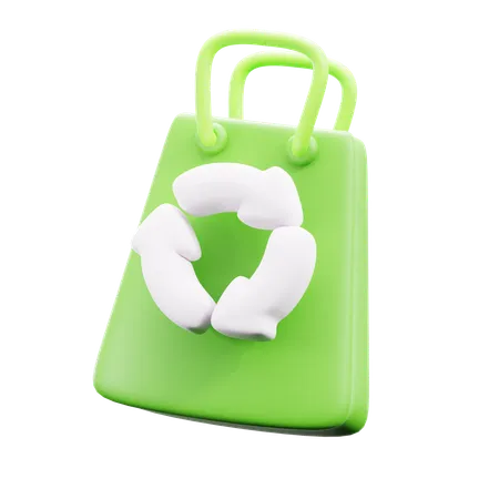 Bolsas de papel  3D Icon