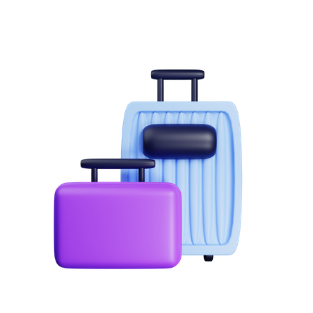 Bolsas de viaje  3D Icon