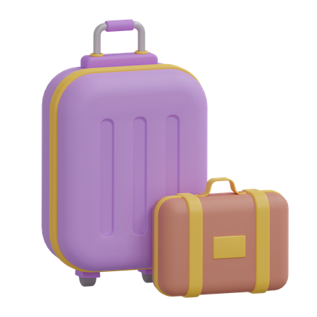 Bolsas de viaje  3D Icon