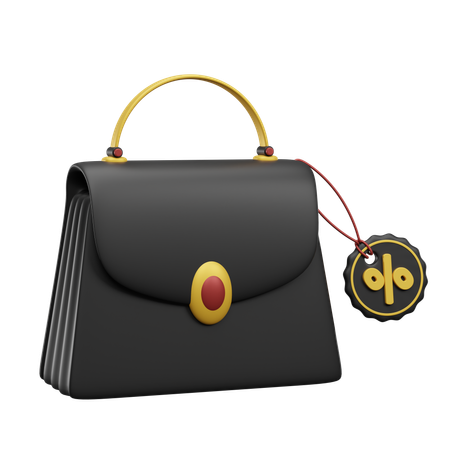 Desconto bolsas femininas  3D Icon