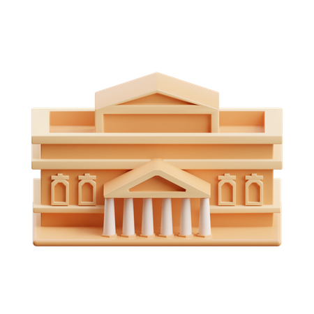 Bolshoi Theatre  3D Icon