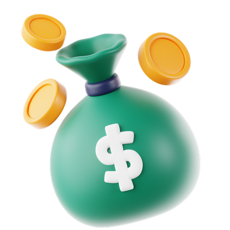 Bolsillo de dinero  3D Icon