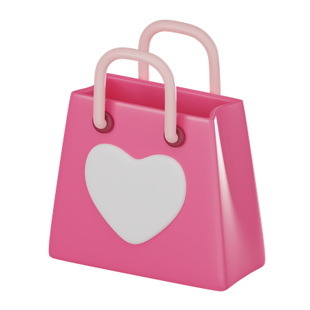 Bolsa de amor  3D Icon