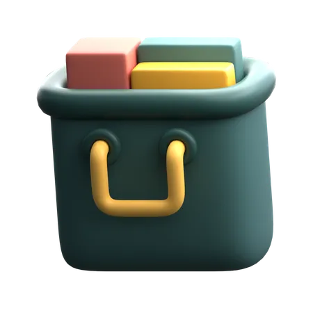 Bolsa de hombro  3D Icon