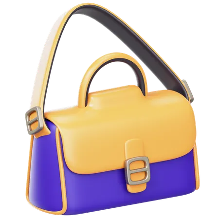 Bolsa de hombro  3D Icon