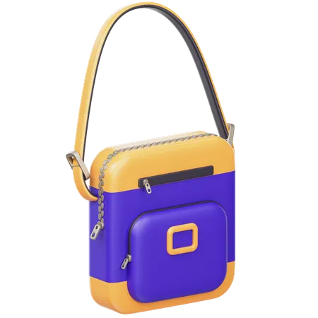 Bolsa de hombro  3D Icon