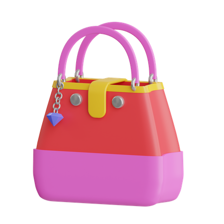 Bolso de mano  3D Icon