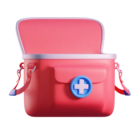 Bolsa medica  3D Icon