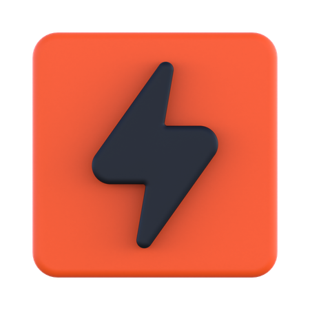 Bolt  3D Icon