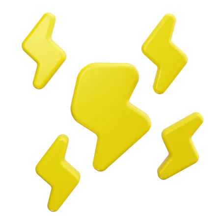 Bolt  3D Icon