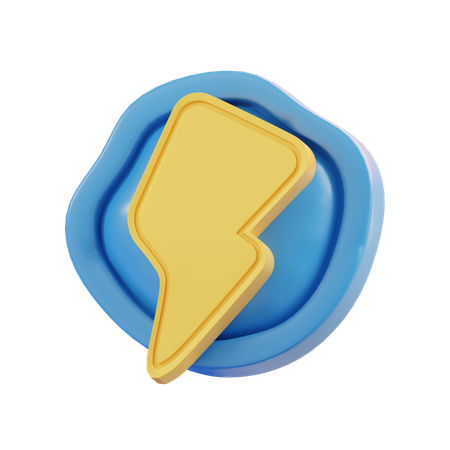 Bolt  3D Icon