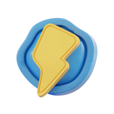 Bolt  3D Icon