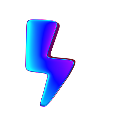 Bolt  3D Icon