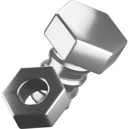 Bolt 3 D Illustration 3D Icon